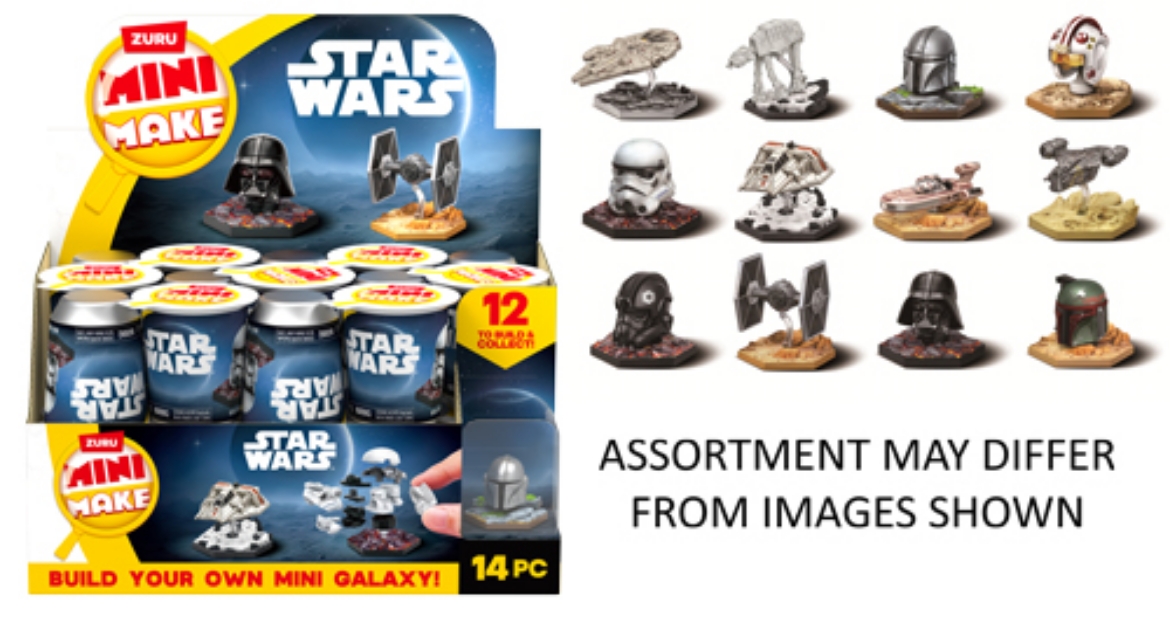 Picture of ZURU Mini Make - Star Wars Series 1 ( ONLY SOLD in Display of 28 )