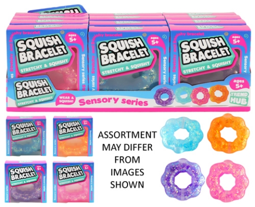 Picture of Trend Hub Squish Bracelet assorted ( ONLY SOLD in Display of 12 )