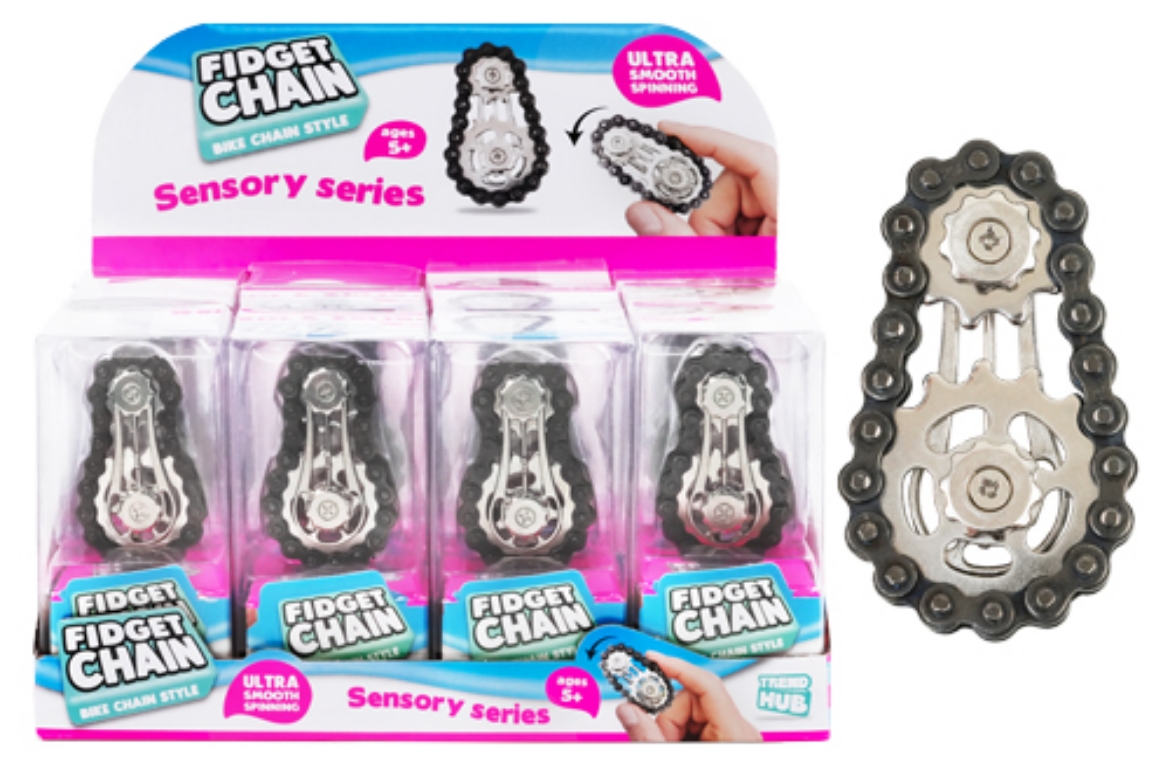 Picture of Trend Hub Metal Fidget Chain  ( ONLY SOLD in Display of 12 )