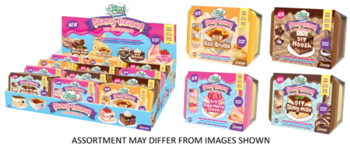 Picture of SLIMY-Licious DIY Creations assorted ( ONLY SOLD in Carton of 12 )