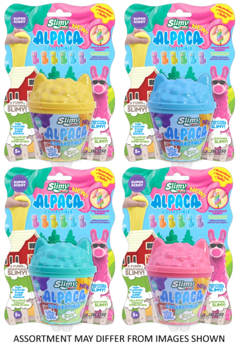 Picture of SLIMY Alpaca Collectibles with Scent assorted ( ONLY SOLD in Carton of 12 )