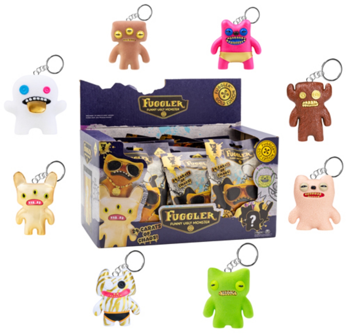 Picture of FUGGLER Collectible Keychain Figure 1pk Blind Bag ( ONLY SOLD in Display of 24 )