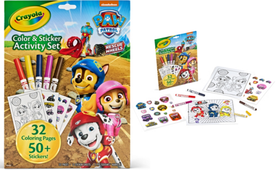 Picture of Crayola Color & Sticker Activity Set, Paw Patrol