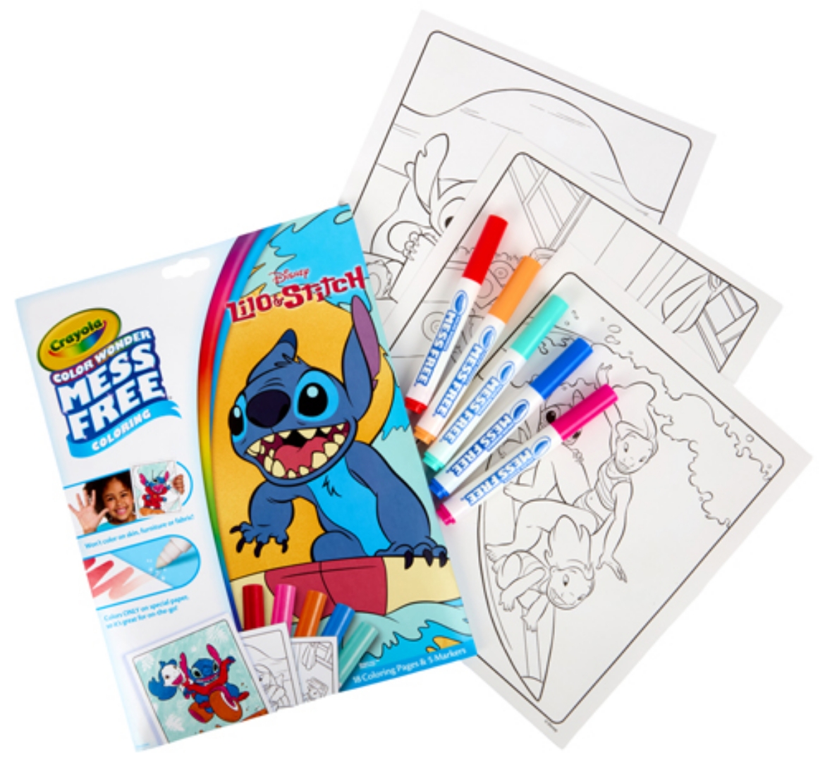 Picture of Crayola Color Wonder Foldalope - Lilo & Stitch