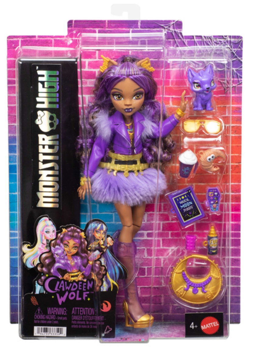 Picture of Monster High Refresh 2 Core Clawdeen Doll
