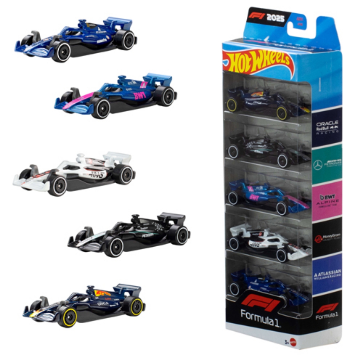 Picture of Hot Wheels RaC 5-Pack Open-Stock - F1