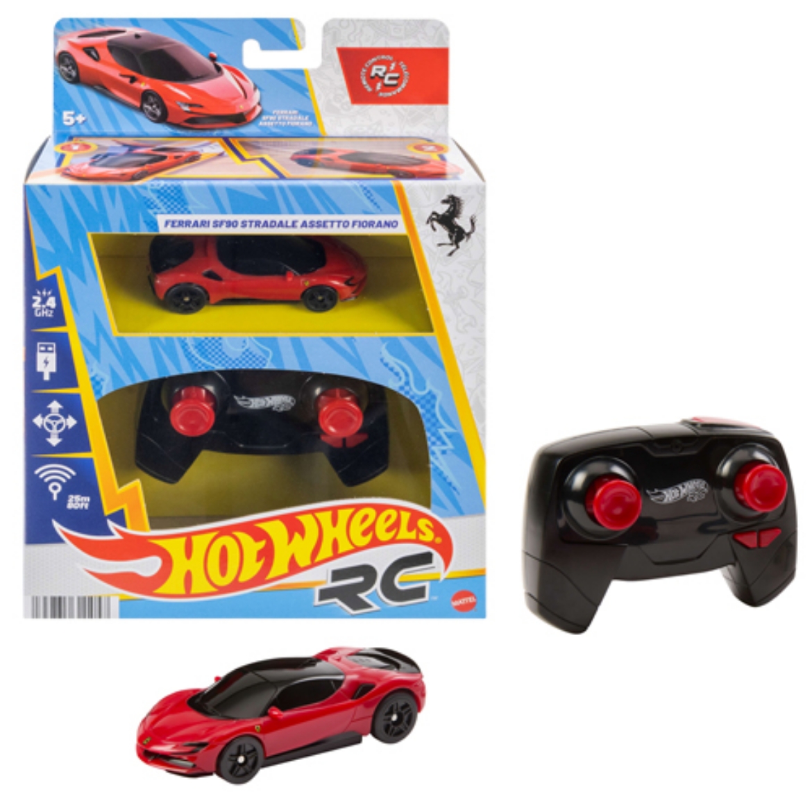 Picture of HW RC 1:64 Rosso F1