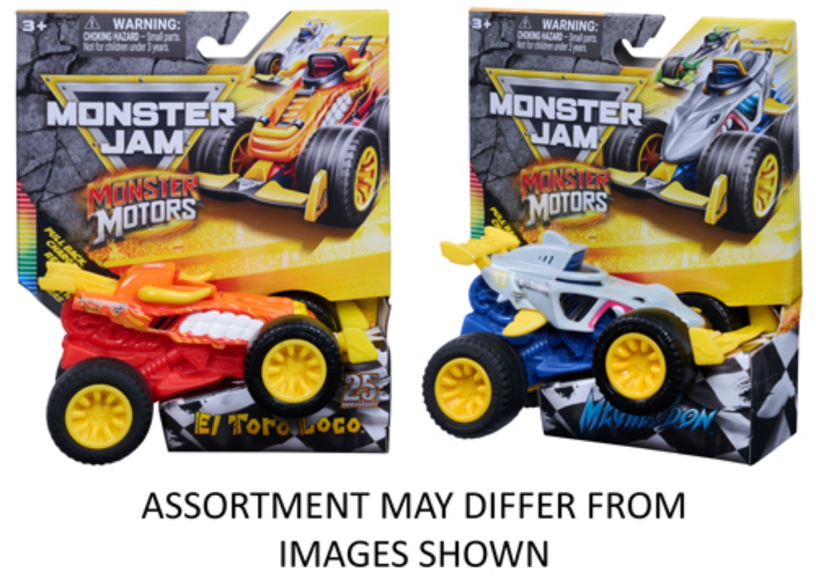 Picture of Monster Jam 1:64 Monster Motors assorted ( ONLY SOLD in Carton of 3 )