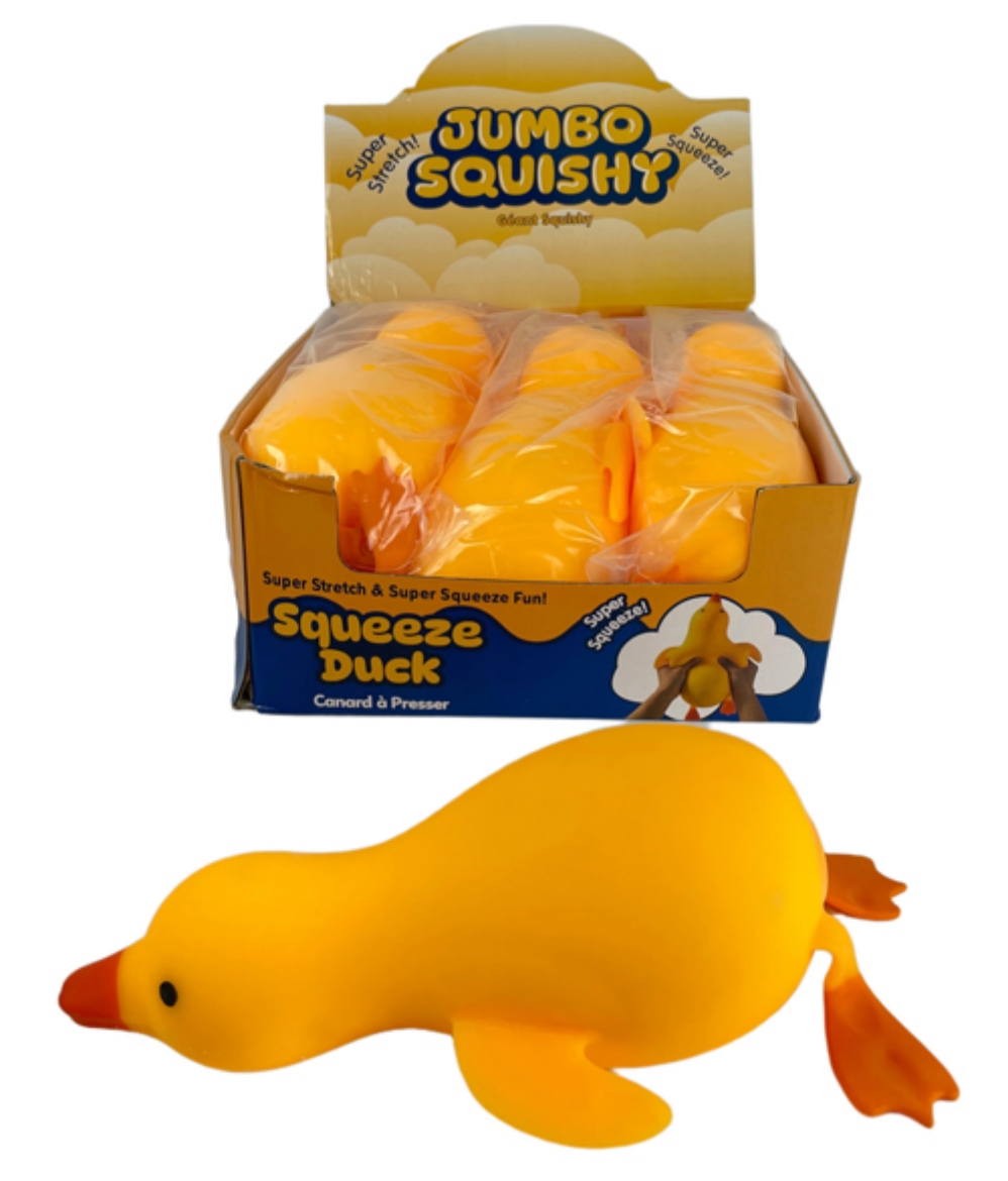 Picture of Squishy Jumbo Duck 30cm ( ONLY SOLD in Display of 6 )