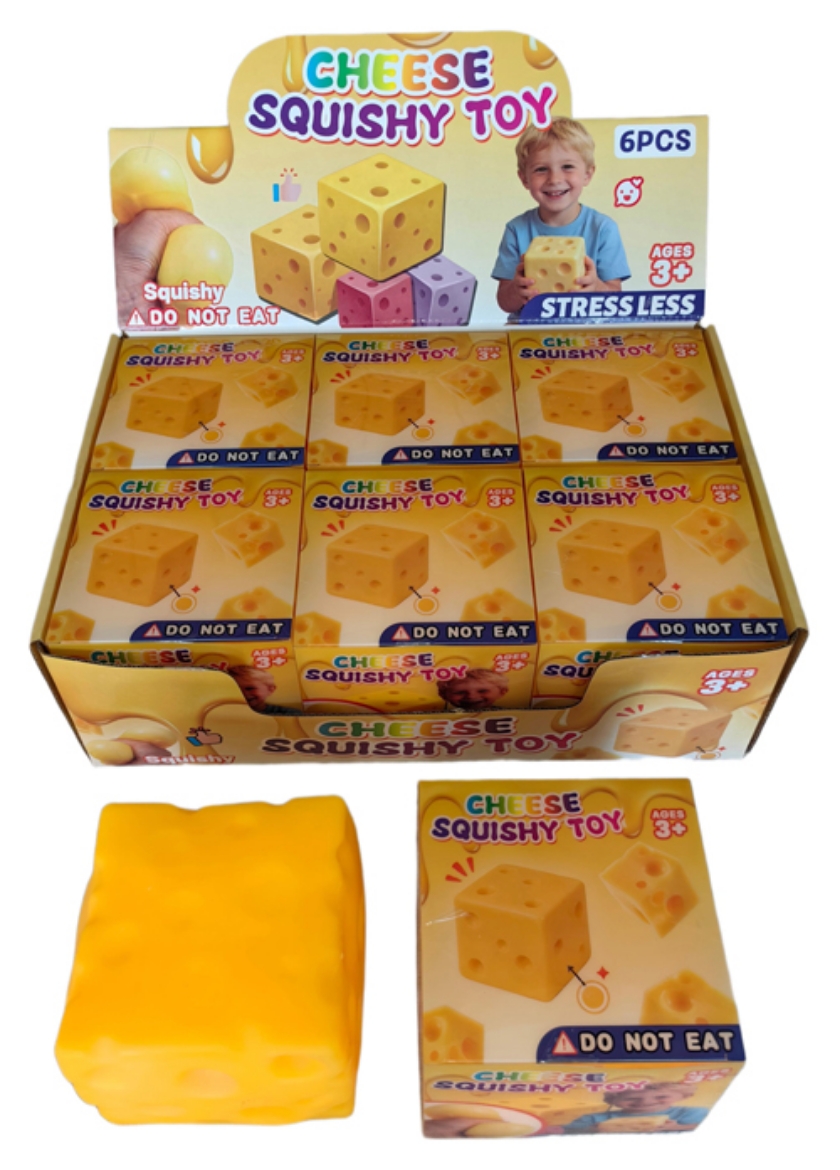 Picture of Squishy Jumbo Cheese ( ONLY SOLD in Display of 6 )