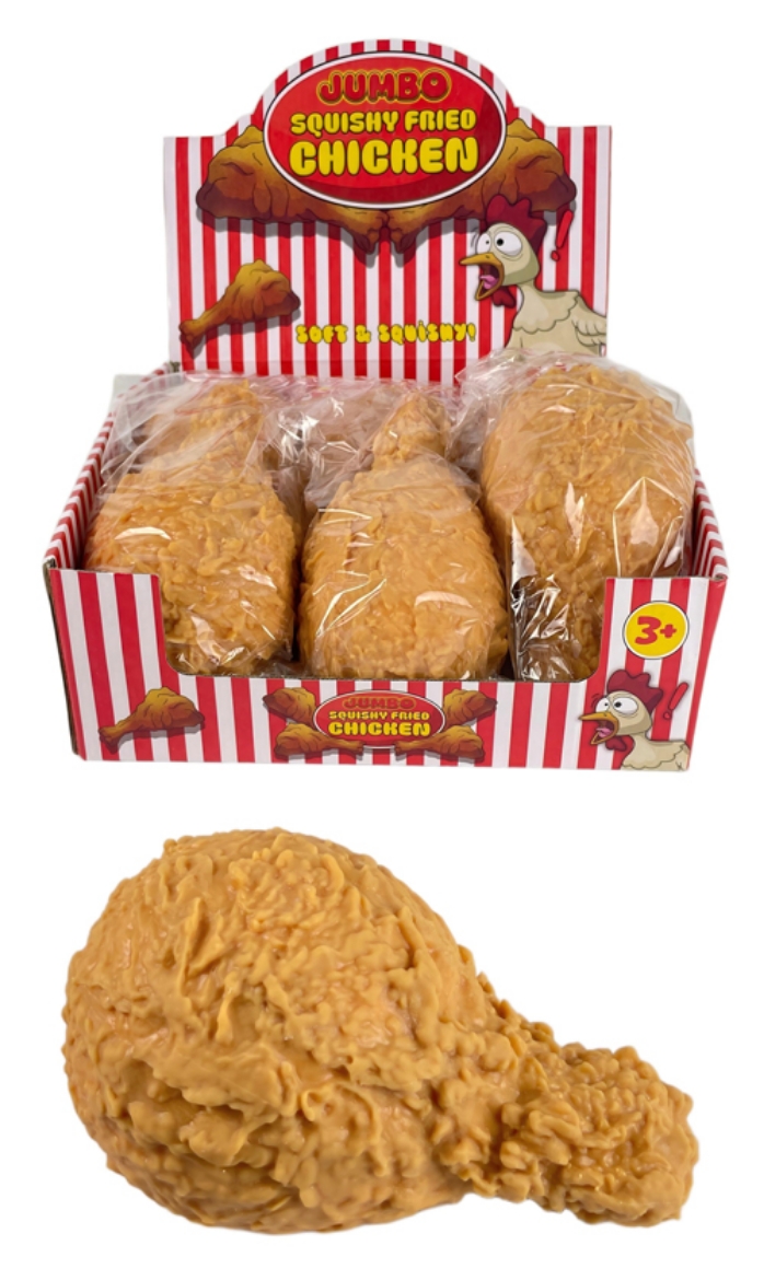 Picture of Squishy Jumbo Fried Chicken Legs ( ONLY SOLD in Display of 6 )