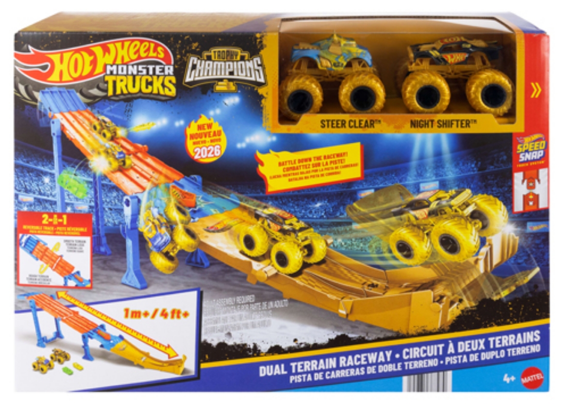 Picture of Hot Wheels Monster Trucks Trophy Champions Playset