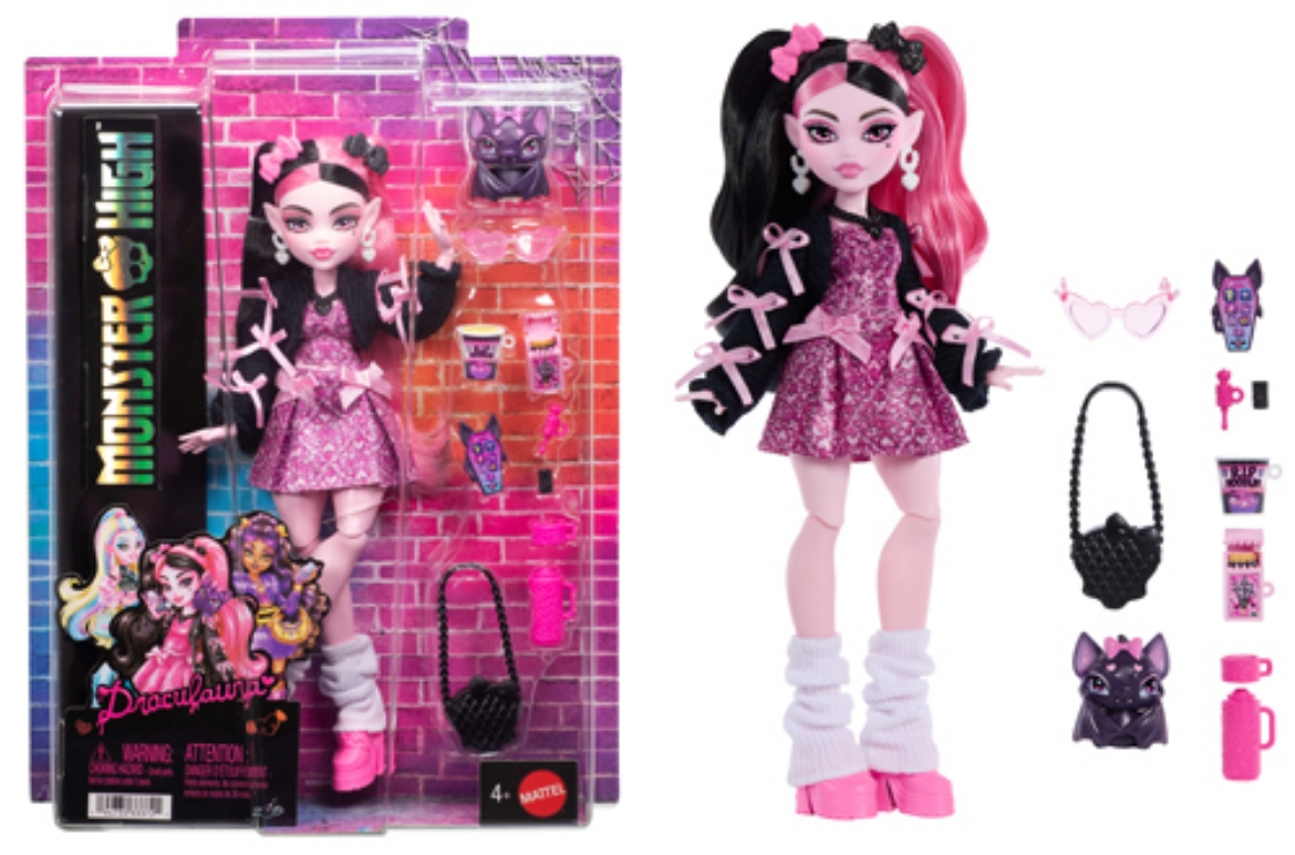 Picture of Monster High Refresh 2 Core Draculaura Doll