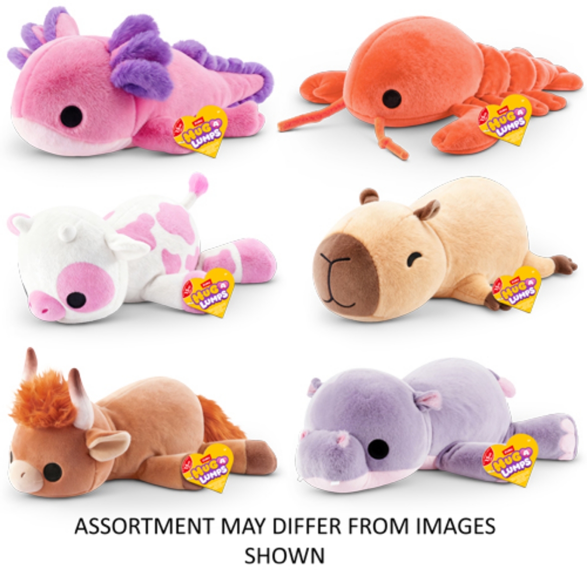 Picture of ZURU Hug a Lumps Medium Series 2 assorted ( ONLY SOLD in Carton of 6 )