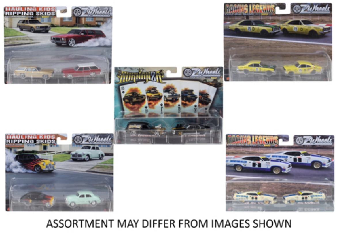 Picture of Oz Wheels 1:64 FSD Twin Pack Series 2 assorted ( ONLY SOLD in Carton of 8 )