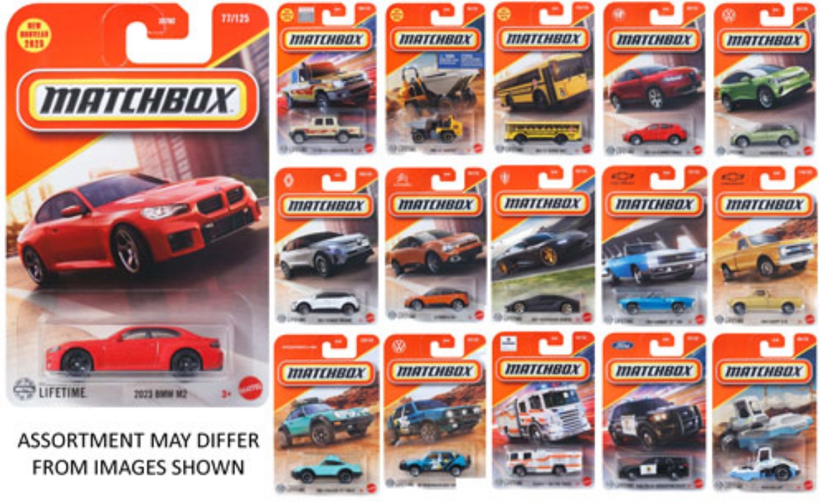 Picture of Matchbox Singles 1:64 Assorted ( ONLY SOLD in Carton of 24 )