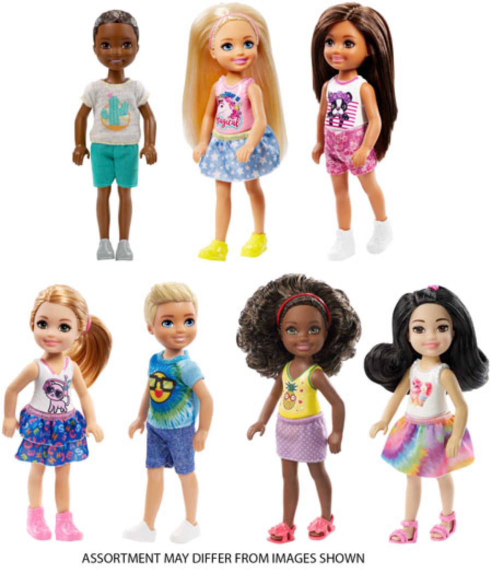 Picture of Barbie Club Chelsea Doll assorted ( ONLY SOLD in Carton of 6 )