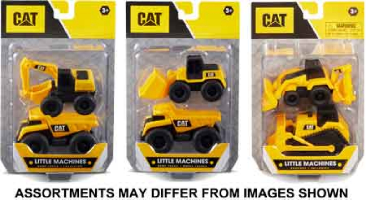 Picture of CAT Mini Machines 2pk Vehicles assorted ( ONLY SOLD in Carton of 6 )