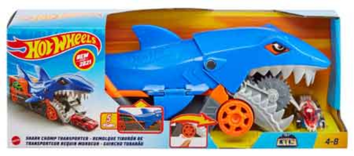 Picture of Hot Wheels Shark Chomp Transporter