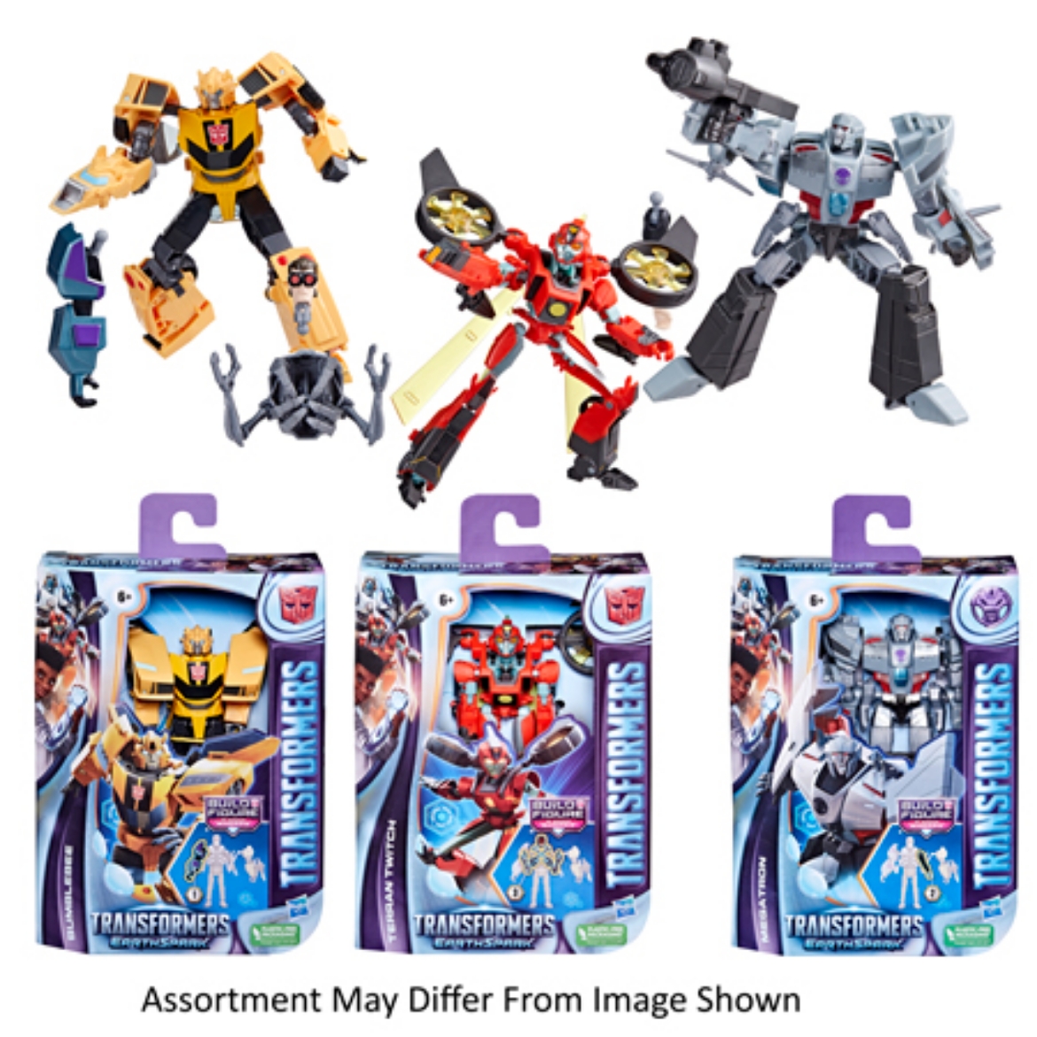 Picture of Transformers Earth Spark Deluxe Figure assorted ( ONLY SOLD in Carton of 8 )