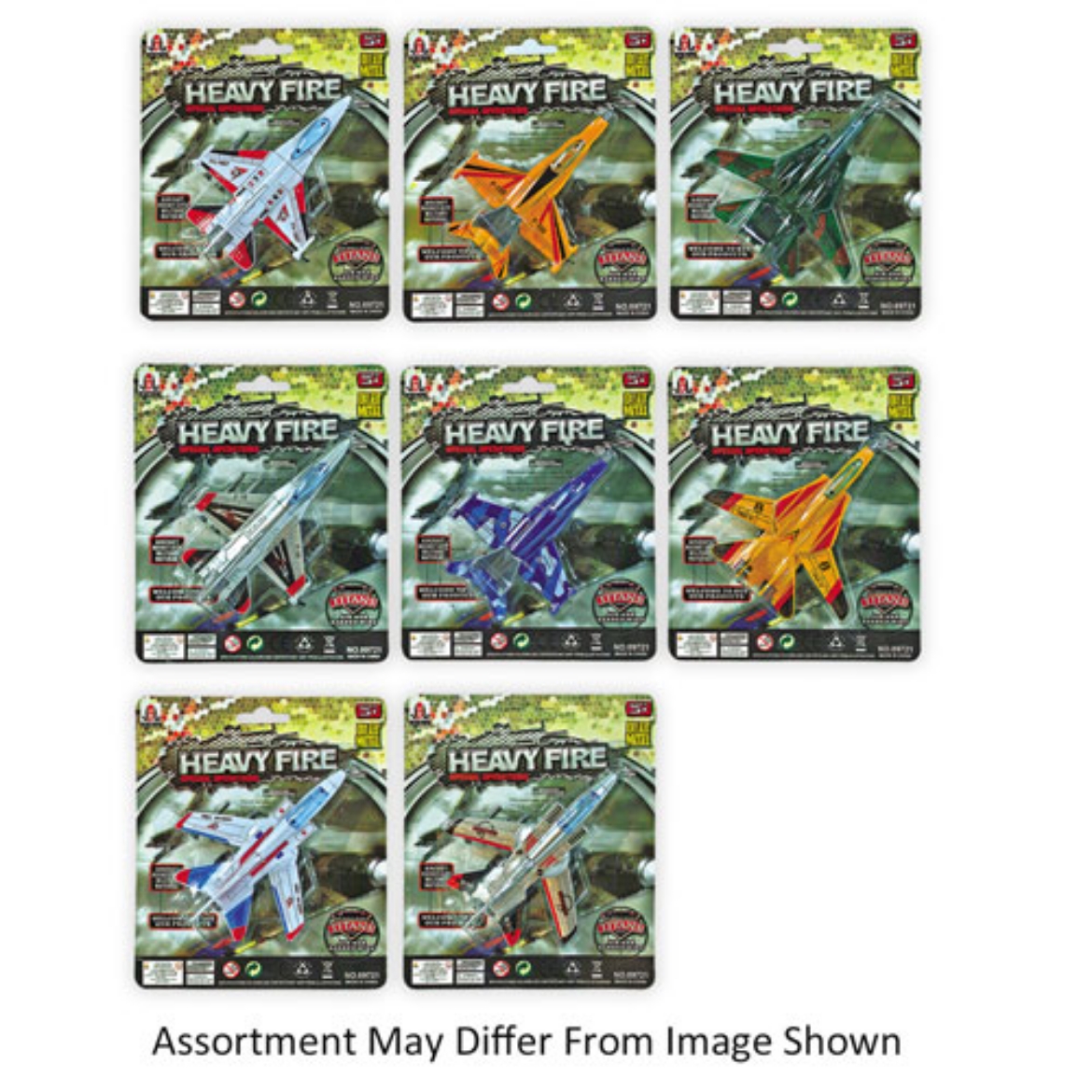 Picture of Diecast Millitary Planes assorted