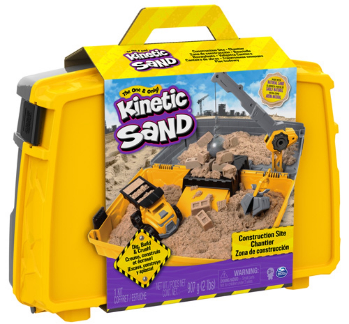 Picture of Kinetic Sand Construction Folding Sandbox
