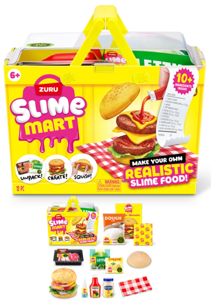 Picture of ZURU Slime Mart - Shopping Basket Series 1 - Burger