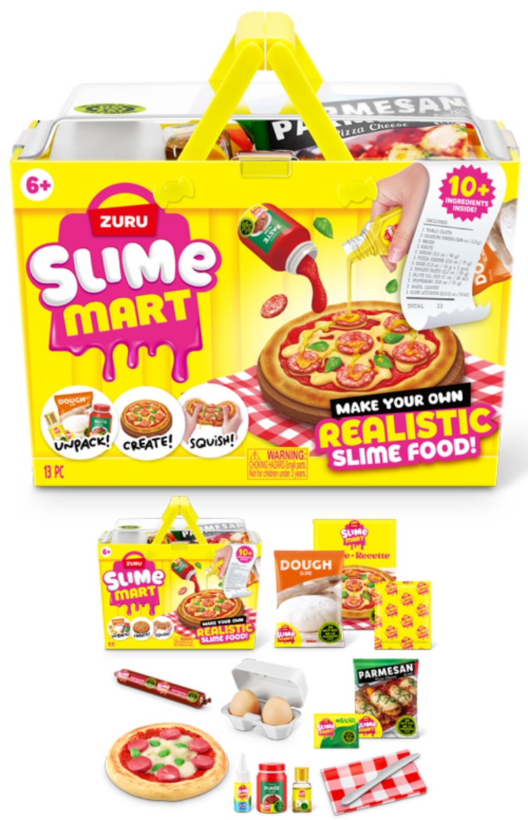 Picture of ZURU Slime Mart - Shopping Basket Series 1 - Pizza
