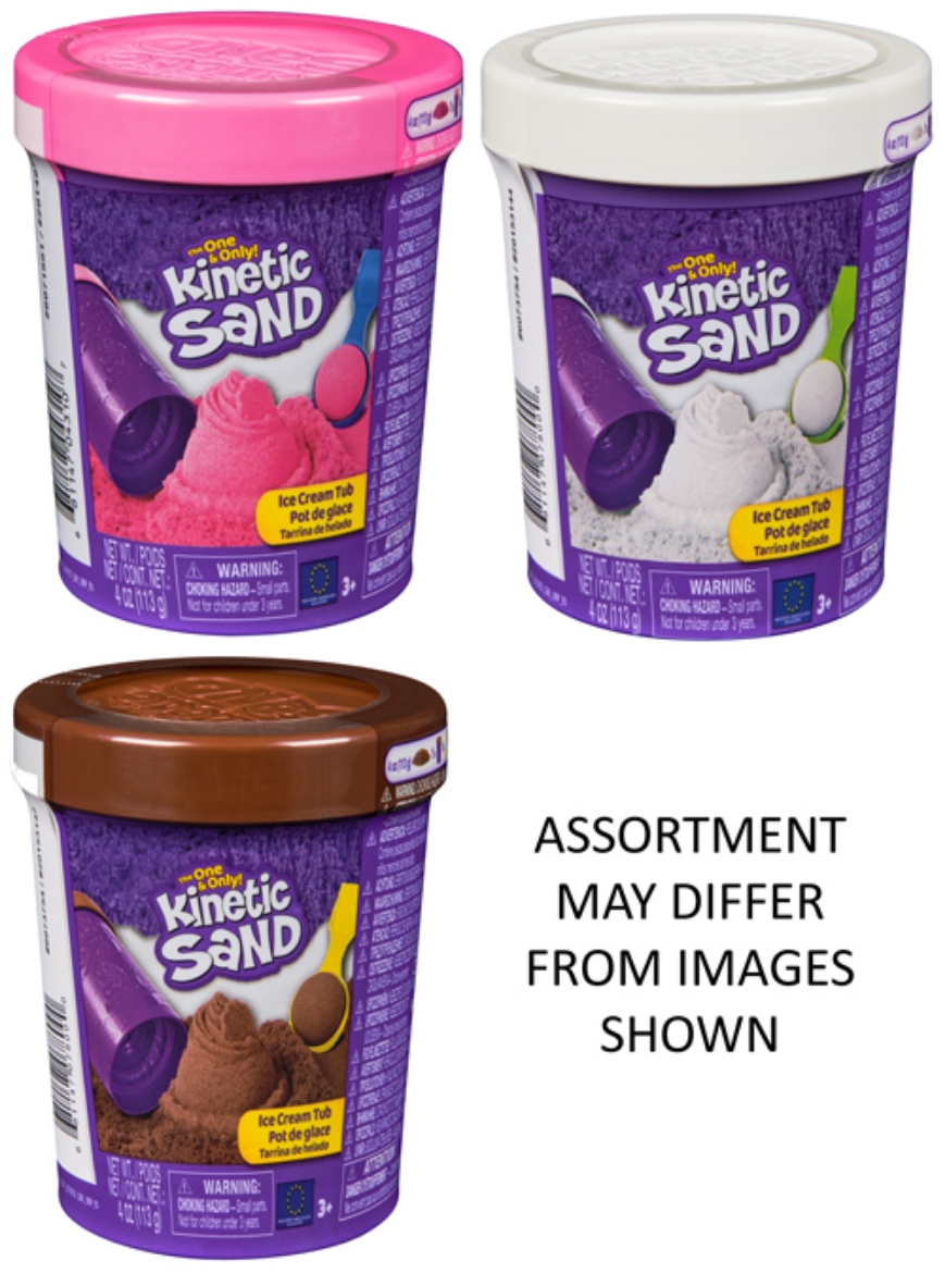 Picture of Kinetic Sand Ice Cream Tub assorted ( ONLY SOLD in Display of 12 )