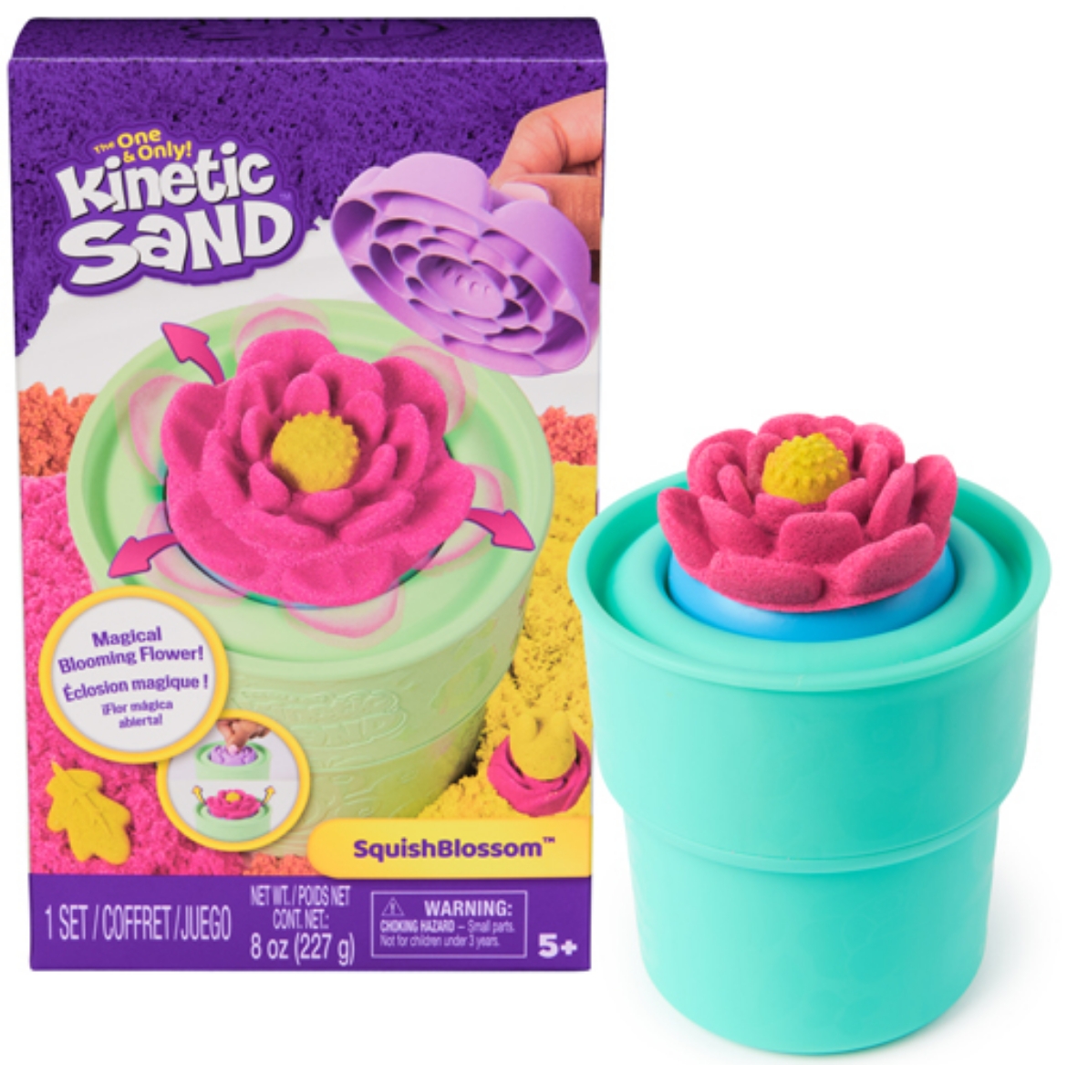 Picture of Kinetic Sand Squish Blossom Playset