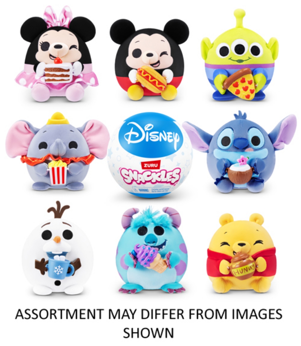 Picture of ZURU Snackles 5" Capsule Disney assorted ( ONLY SOLD in Display of 15 )
