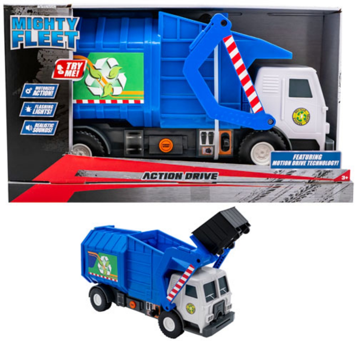 Picture of Mighty Fleet Action Drive Garbage Truck
