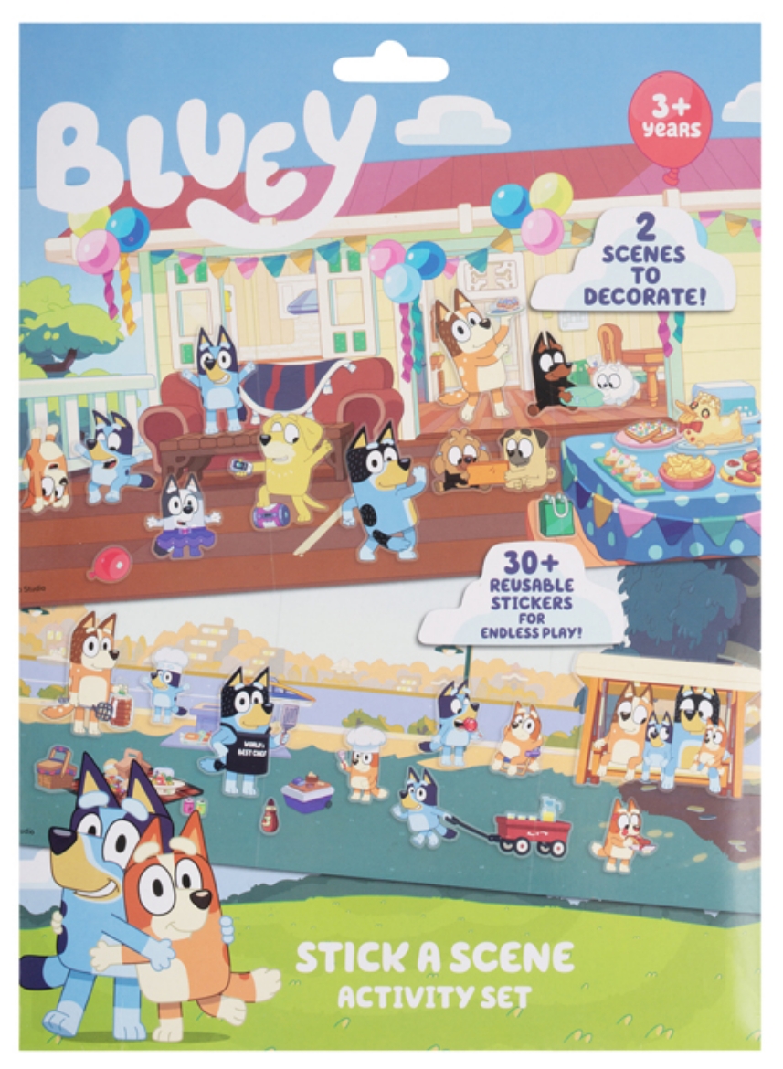 Picture of Bluey Stick a Scene