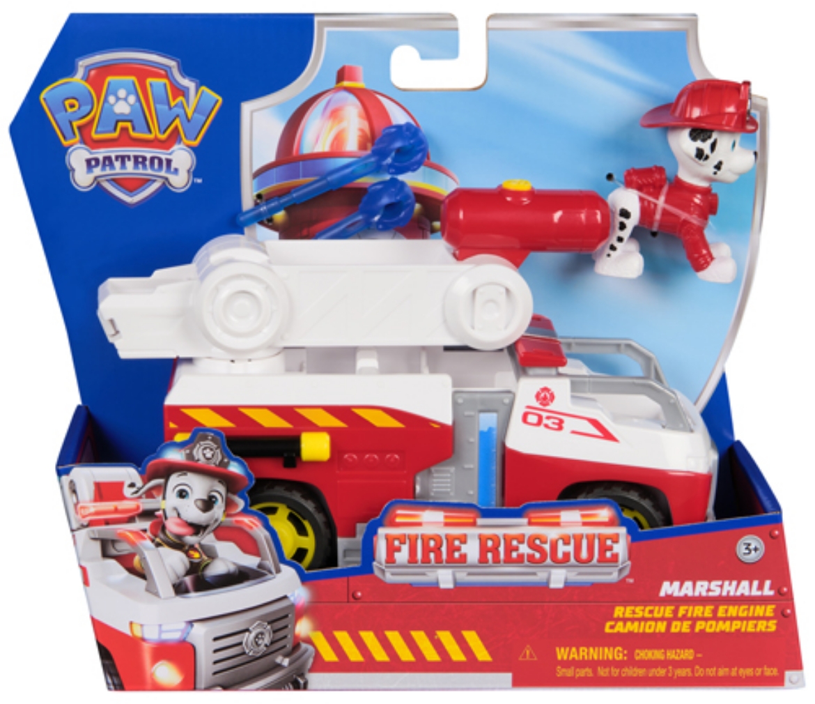 Picture of PAW Patrol Fire Rescue Themed Vehicle -  Marshall Solid