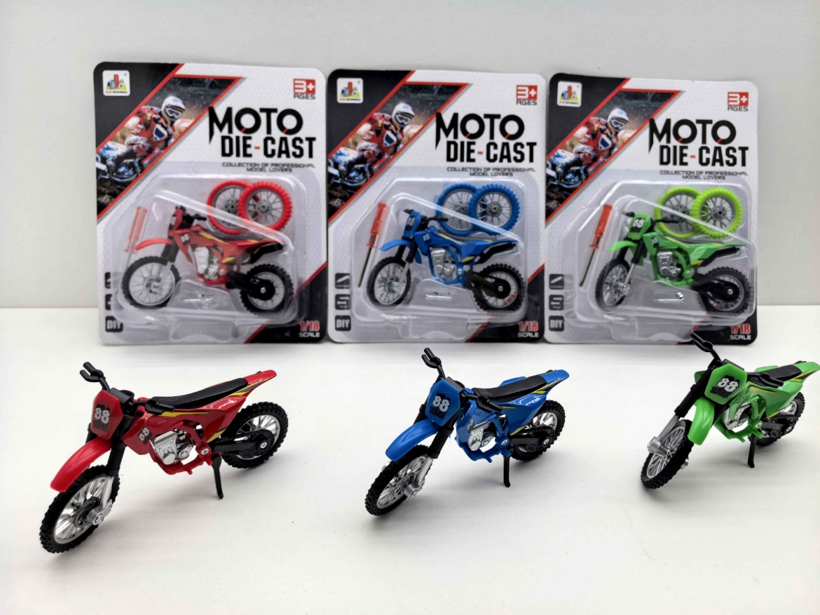 Picture of Diecast DIY Motorbike assorted - REFRESH