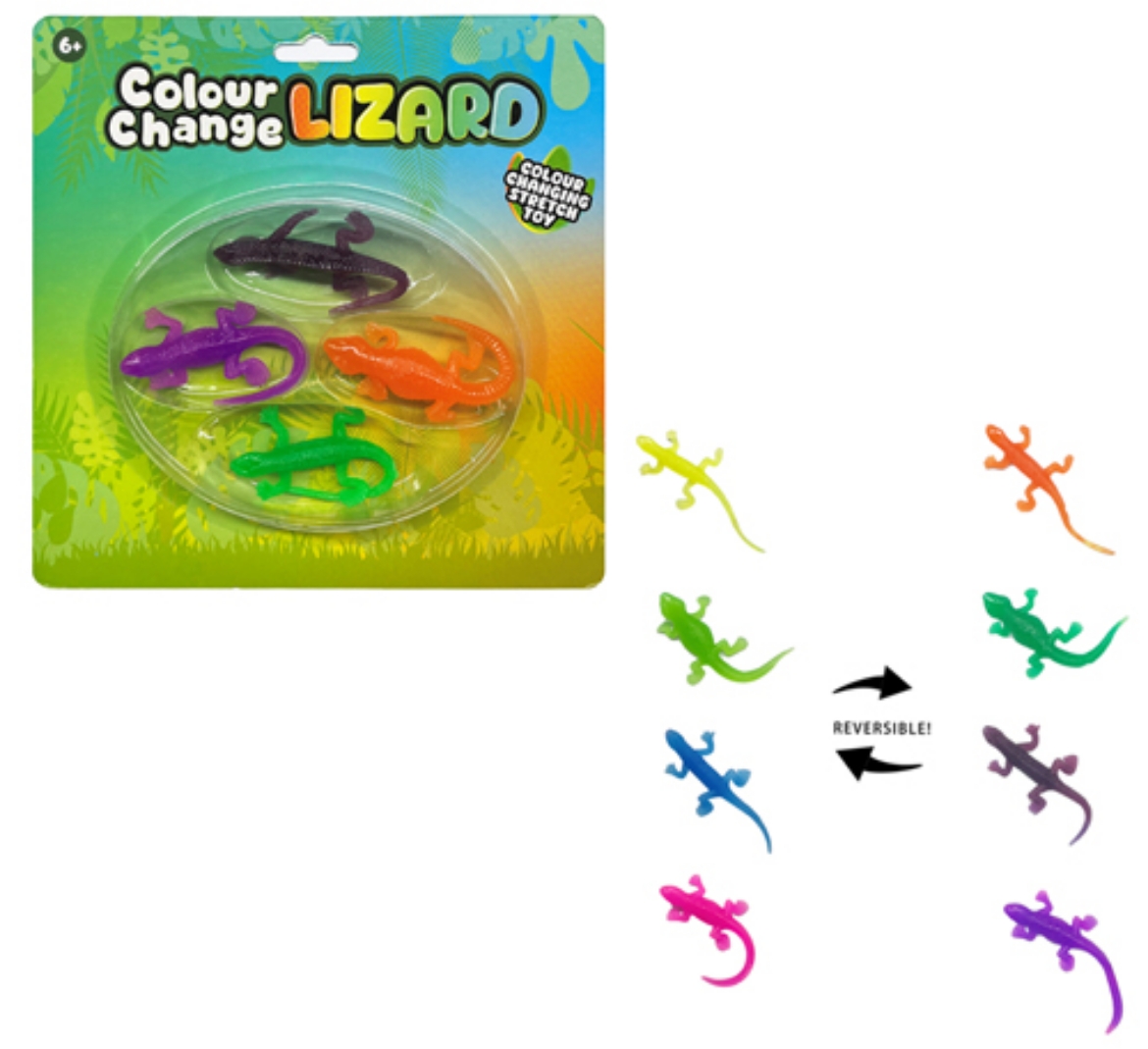 Picture of Colour Change Lizard 4pc