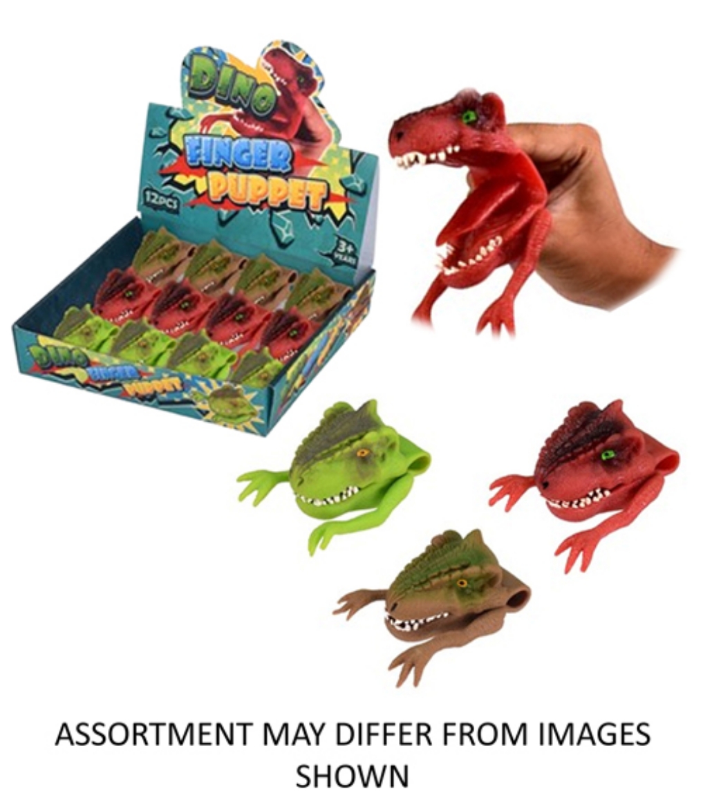 Picture of Dino Finger Puppets assorted ( ONLY SOLD in Display of 12 )