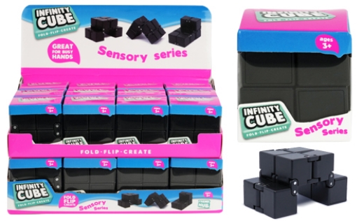 Picture of Trend Hub 85g Infinity Cube Black ( ONLY SOLD in Display of 24 )
