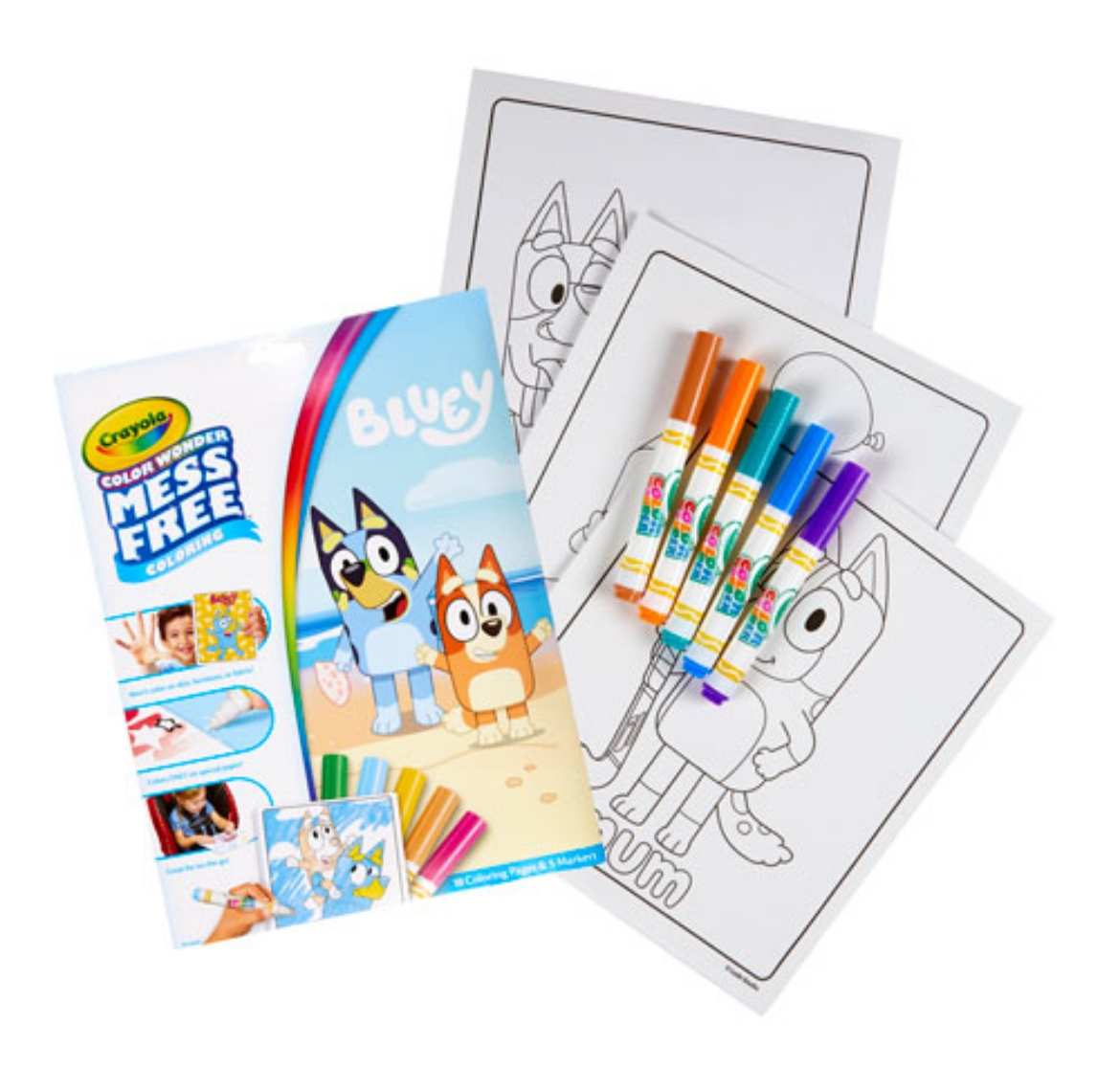 Picture of Crayola Color Wonder - Bluey