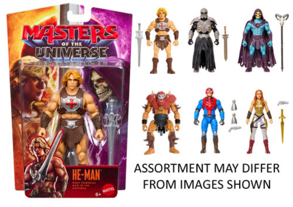 Picture of Masters of the Universe MOVIE Core Figures assorted ( ONLY SOLD in Carton of 4 )