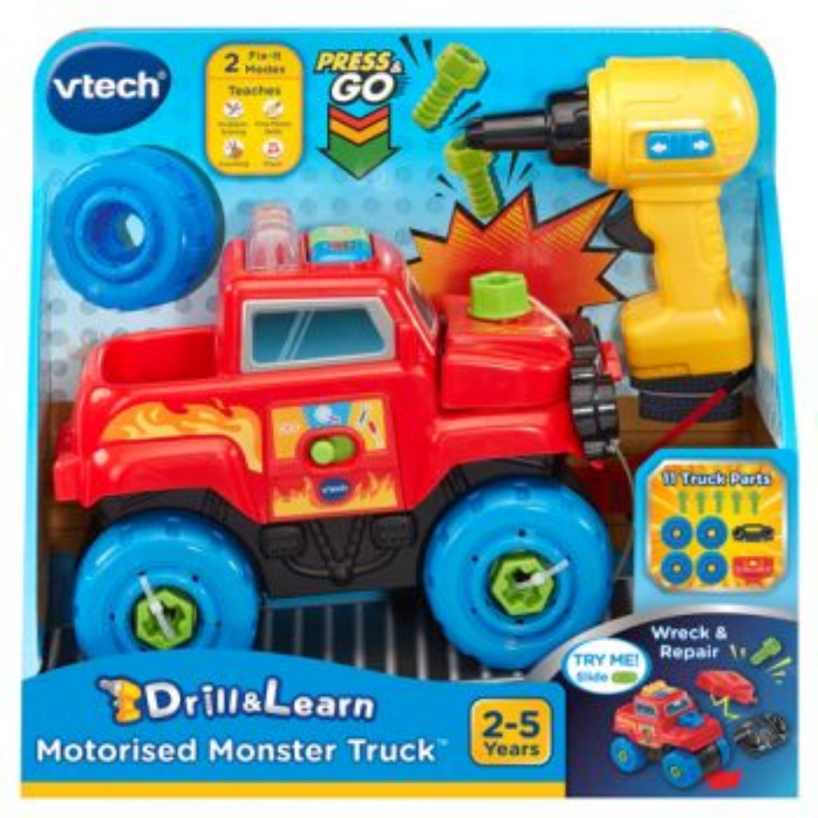 Picture of VTech Drill & Learn Motorised Monster Truck