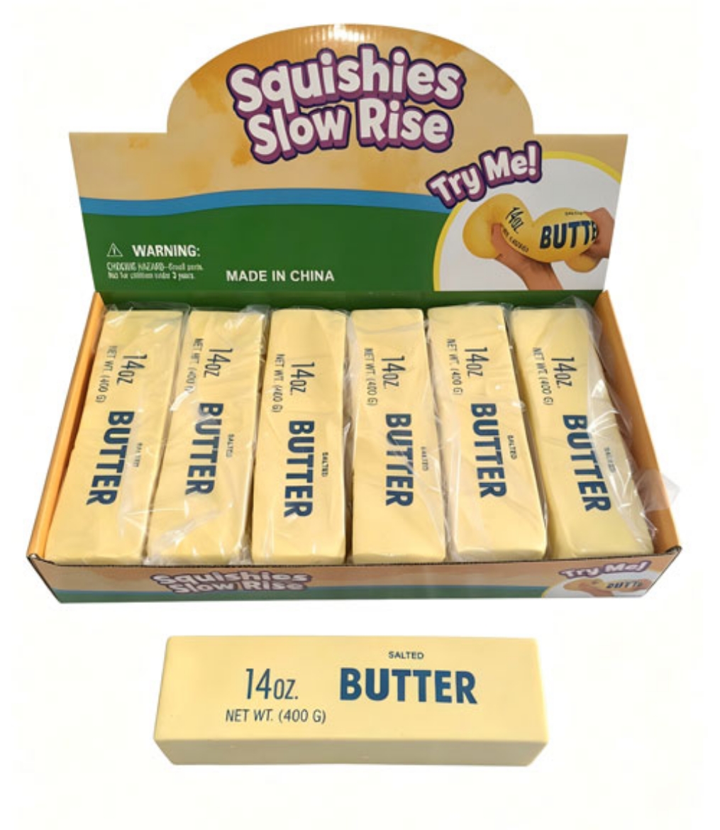 Picture of Squishy Mega Butter ( ONLY SOLD in Display of 6 )