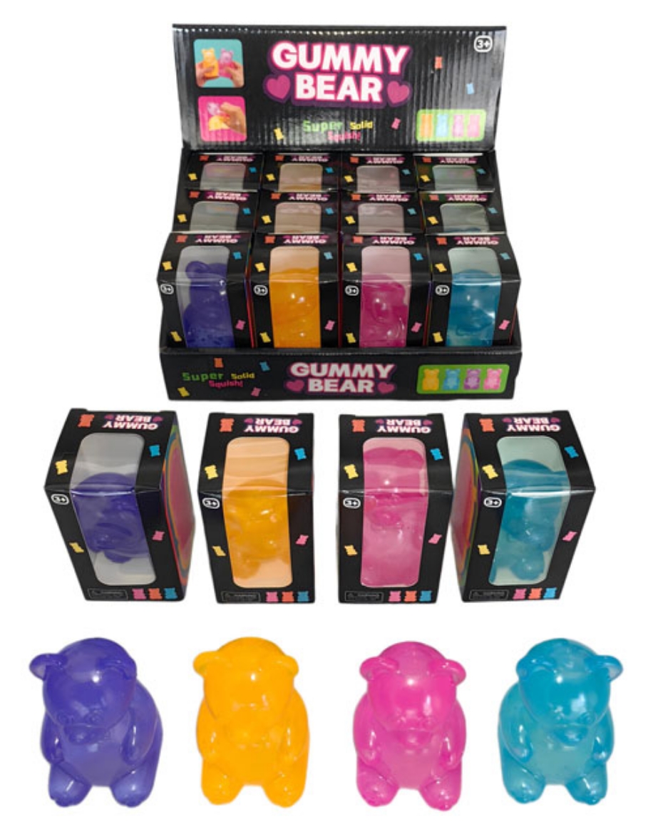 Picture of Squishy Gummy Bear assorted ( ONLY SOLD in Display of 12 )