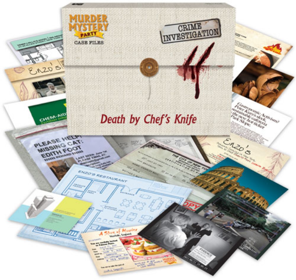 Picture of Case File - Death by Chef's Knife