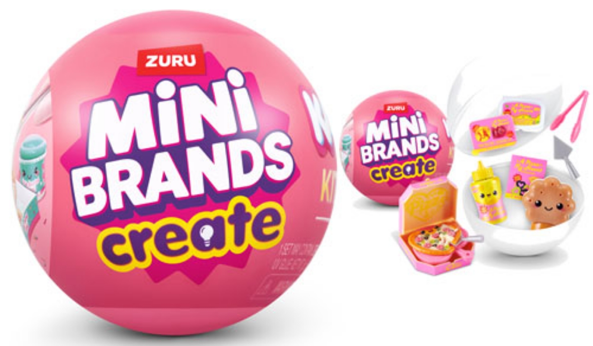 Picture of ZURU Mini Brands Create -  Kawaii Kitchen Series 1  ( ONLY SOLD in Display of 25 )