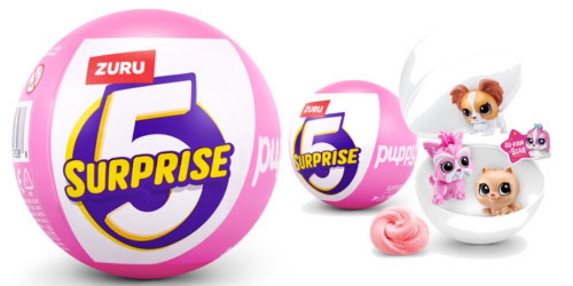 Picture of ZURU 5 Surprise Puppy Pet Shop Series 1 ( ONLY SOLD in Display of 27 )