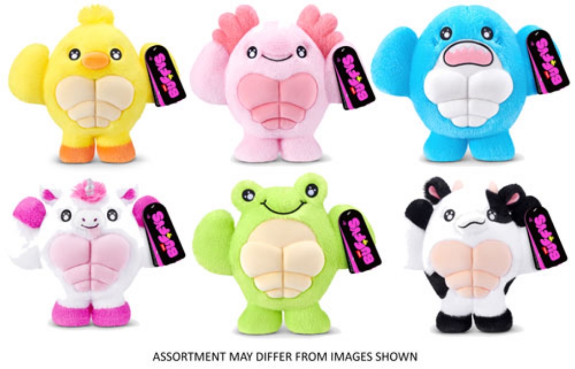 Picture of ZURU Buffys 8" Plush Series 1 assorted ( ONLY SOLD in Display of 6 )