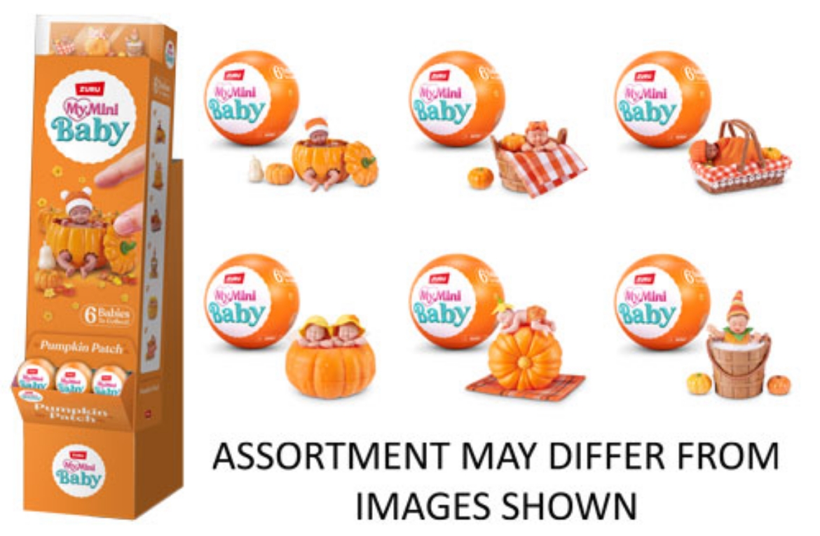 Picture of ZURU My Mini - Baby Pumpkin Patch Series 1 ( ONLY SOLD in Display of 60 )