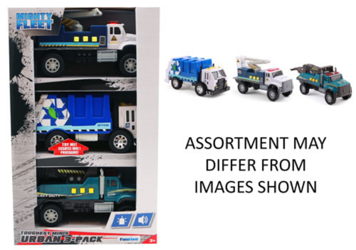 Picture of Mighty Fleet Toughest Minis Urban 3pk