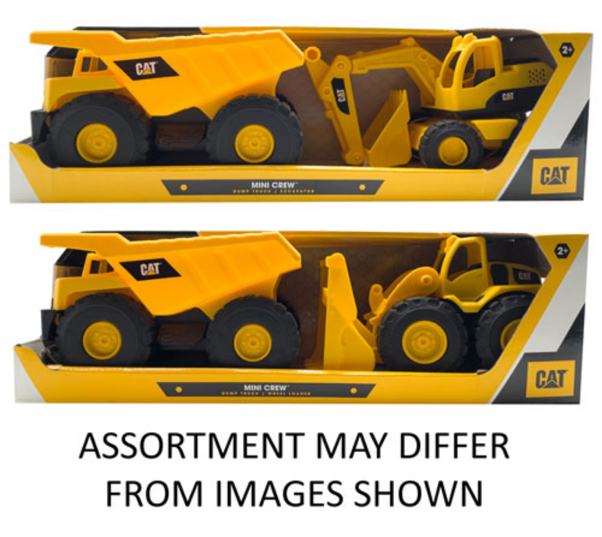 Picture of CAT Mini Crew 7" Vehicles 2pk assorted ( ONLY SOLD in Carton of 2 )